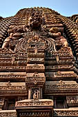 Orissa - Bhubaneshwar. Mukteswara temple, the deul. 