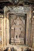 Orissa - Bhubaneswar. Temple nearby the Papanasini Kund. Ganesh panel.
