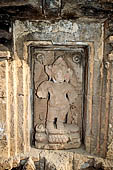 Orissa - Bhubaneswar. Temple nearby the Papanasini Kund. Ganesh panel. 