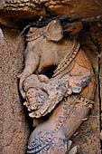 Orissa - Bhubaneswar. Temples around the Papanashini Kund. 