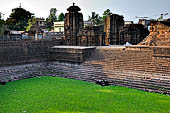 Orissa - Bhubaneswar. Temples around the Papanashini Kund. 