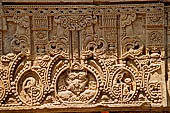 Orissa - Bhubaneswar. Parsurameswar Temple, decoration of the jagamohana 