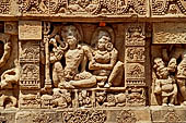 Orissa - Bhubaneswar. Parsurameswar Temple, decoration of the jagamohana 