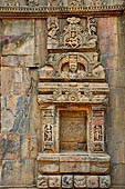 Orissa - Bhubaneswar. Parsurameswar Temple, lateral niche of the deul. 