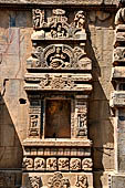 Orissa - Bhubaneswar. Parsurameswar Temple, lateral niche of the deul. 