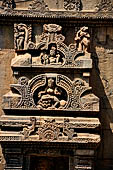 Orissa - Bhubaneswar. Parsurameswar Temple, lateral niche of the deul. 