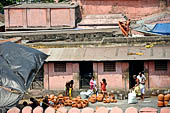 Orissa - Puri, Jagannatha Temple, the kitchens where the mahaprashad, the  food offered to the deity , is prepared. 