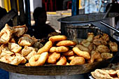 Orissa - Puri, the Grand road, the main street of Puri. Lined with bazaars and stalls the road is is usually jammed with pilgrims. 