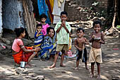 Orissa - Puri, around the holy tank called Narendra Sagar. 