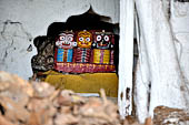 Orissa - Puri, walking from Jagannatha temple to the beach. 