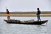 Orissa - Chilika Lake, Asias largest brackish lagoon. 