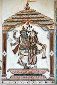 Orissa - Raghurajpur. Murals. 