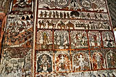 Orissa - Raghurajpur. Murals. 