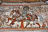 Orissa - Raghurajpur. Murals. 