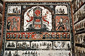 Orissa - Raghurajpur. Murals. 