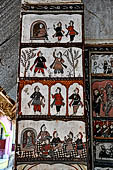 Orissa - Raghurajpur. Murals. 