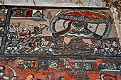 Orissa - Raghurajpur. Murals. 