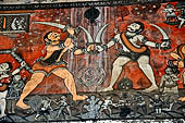 Orissa - Raghurajpur. Murals. 