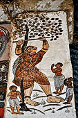 Orissa - Raghurajpur. Murals. 