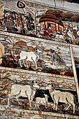 Orissa - Raghurajpur. Murals. 