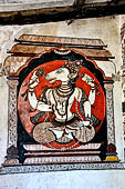 Orissa - Raghurajpur. Murals. 