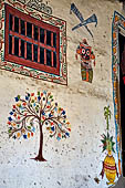 Orissa - Raghurajpur. Murals. 