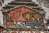 Orissa - Raghurajpur. Murals. 