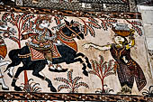 Orissa - Raghurajpur. Murals. 