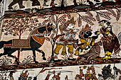 Orissa - Raghurajpur. Murals. 