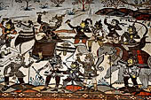 Orissa - Raghurajpur. Murals. 