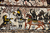 Orissa - Raghurajpur. Murals. 