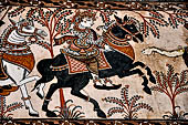 Orissa - Raghurajpur. Murals. 