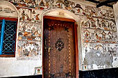 Orissa - Raghurajpur. Murals. 