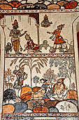 Orissa - Raghurajpur. Murals. 