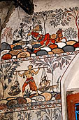 Orissa - Raghurajpur. Murals. 