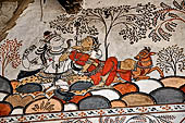 Orissa - Raghurajpur. Murals. 