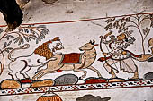 Orissa - Raghurajpur. Murals. 