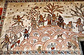 Orissa - Raghurajpur. Murals. 