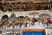 Orissa - Raghurajpur. Murals. 