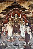 Orissa - Raghurajpur. Murals. 