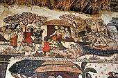 Orissa - Raghurajpur. Murals. 