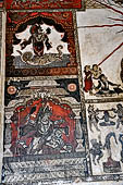 Orissa - Raghurajpur. Murals. 