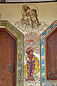 Orissa - Raghurajpur. Murals. 