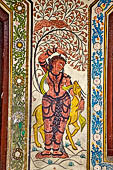 Orissa - Raghurajpur. Murals. 