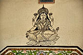 Orissa - Raghurajpur. Murals. 