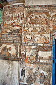 Orissa - Raghurajpur. Murals. 