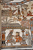 Orissa - Raghurajpur. Murals. 