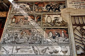 Orissa - Raghurajpur. Murals. 