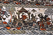 Orissa - Raghurajpur. Murals. 