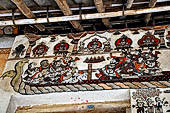 Orissa - Raghurajpur. Murals. 